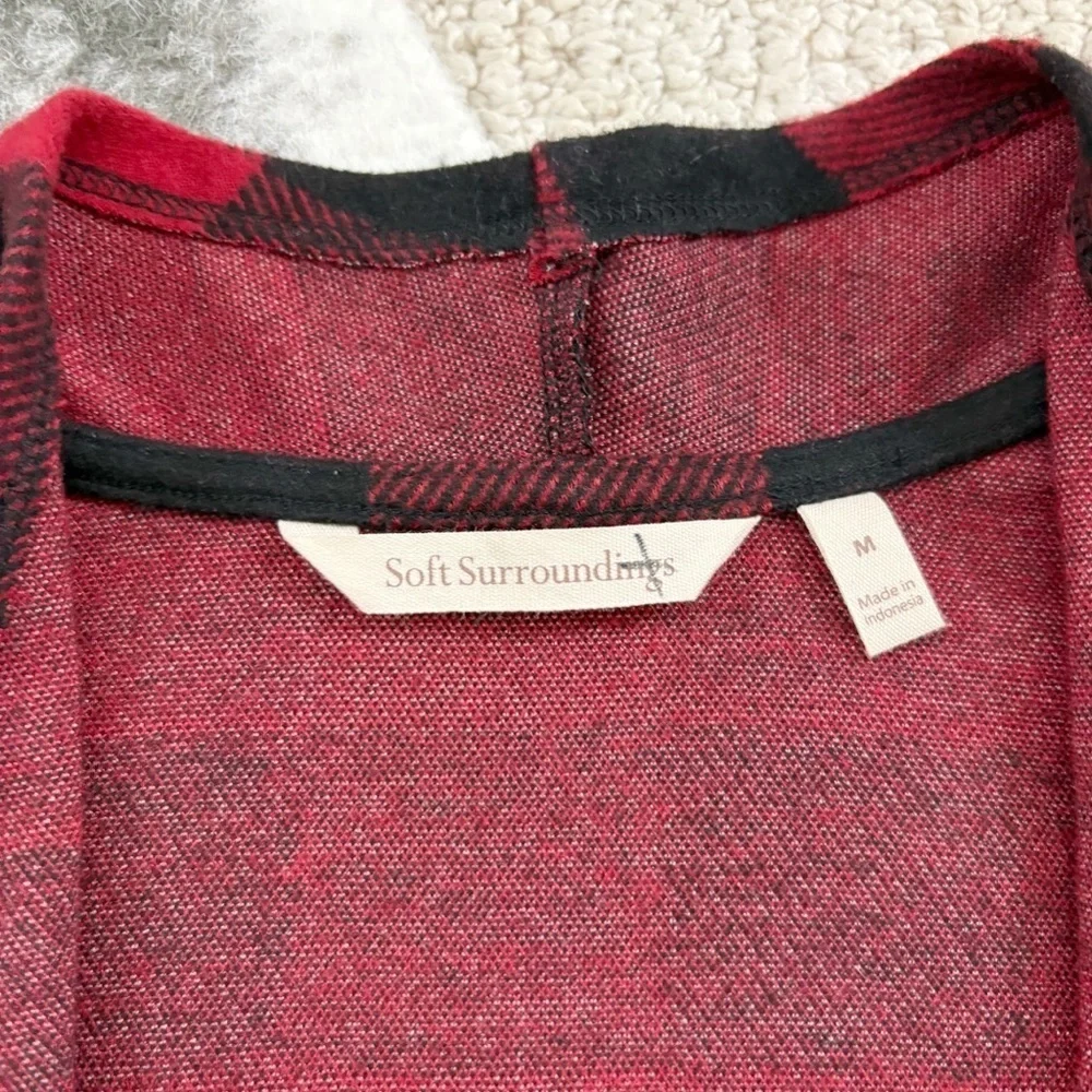 Soft Surroundings Mad About Plaid Topper